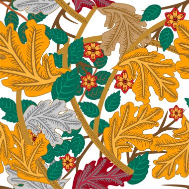 Vector floral arka plan tasarımı