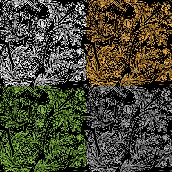 Vector Floral Fondo Diseño — Vector de stock