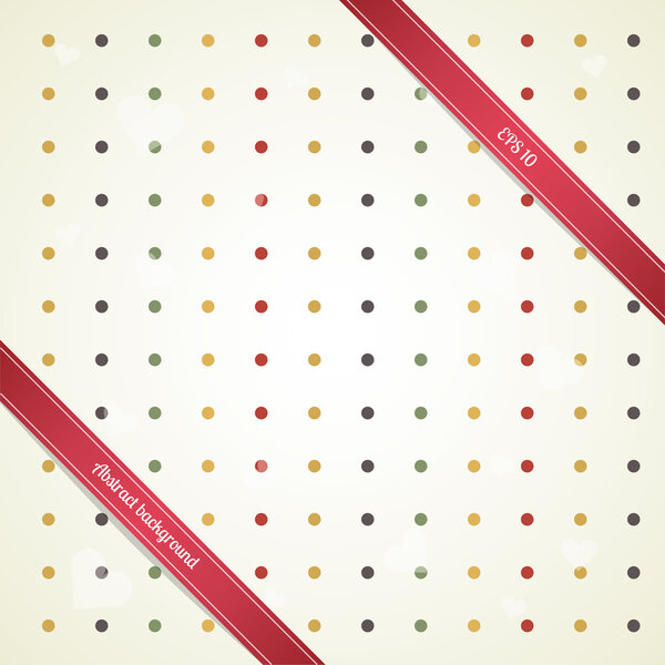 Векторный абстрактный фон с лентами
.