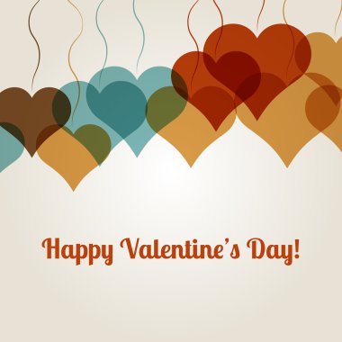 Vector background for Valentine's Day clipart
