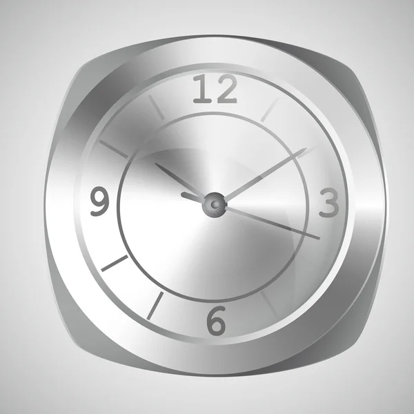 Reloj Pared Ilustración Vectorial — Vector de stock