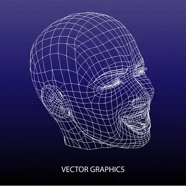 Modelo Vectorial Cara — Archivo Imágenes Vectoriales