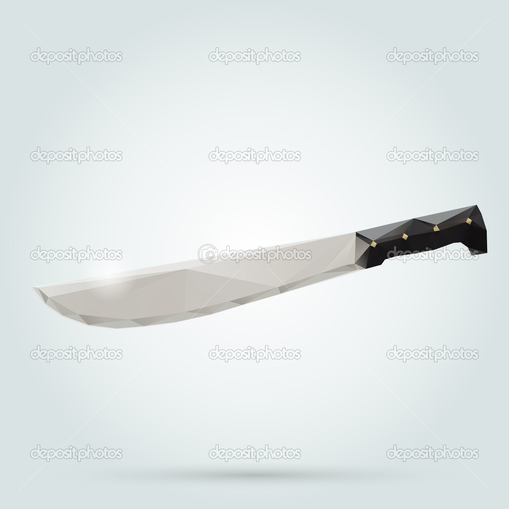 Army knife. Vector illustration.