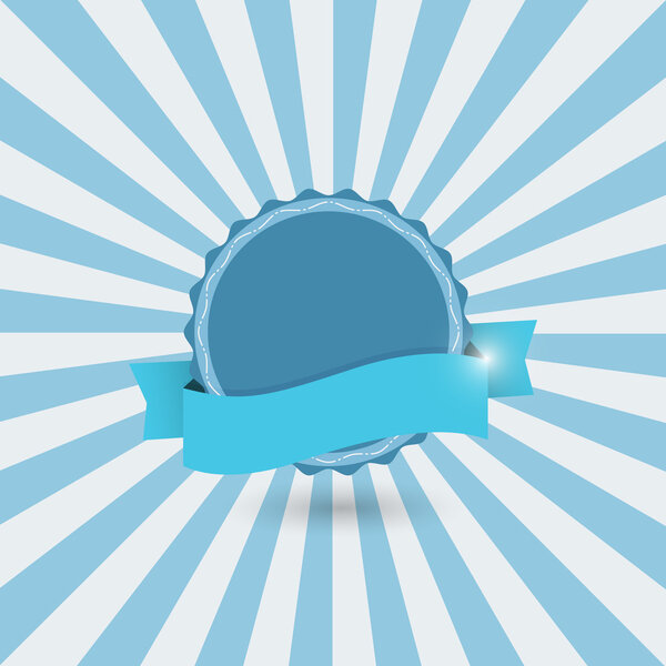 Вектор с местом для текста
