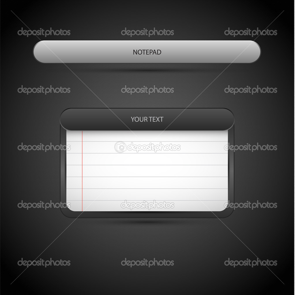 Screen with squared paper sheet. vector illustration