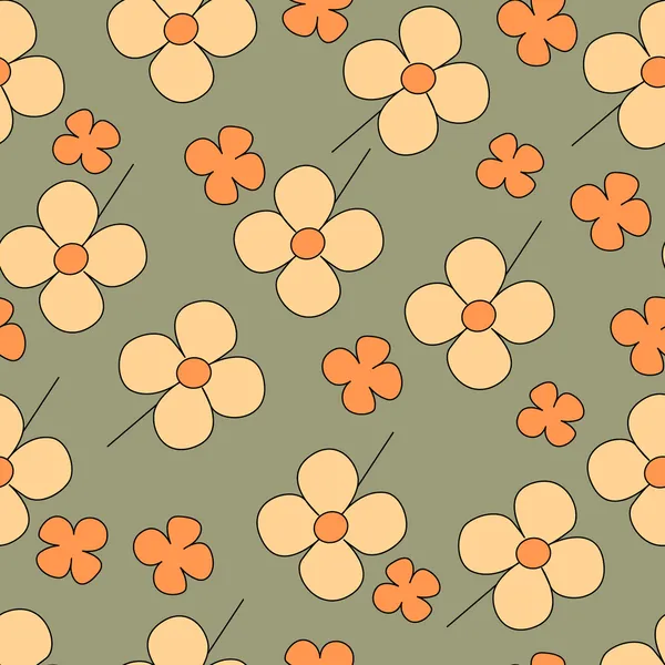 Vektor Floralen Hintergrund Design — Stockvektor