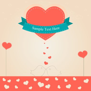 valentine day vector. Vector illustration. clipart