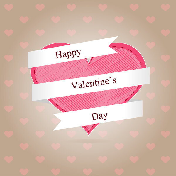 День святого Валентина. Векторная иллюстрация
.