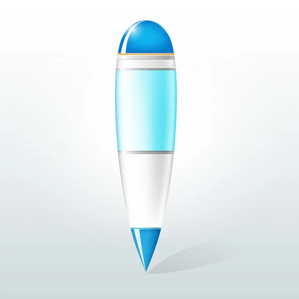 Vector Illustratie Van Een Pen — Stockvector