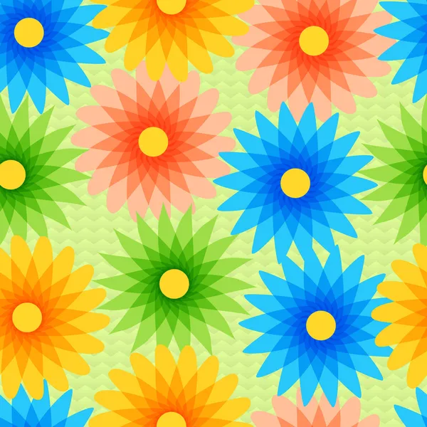 Vector Fondo Con Flores — Vector de stock