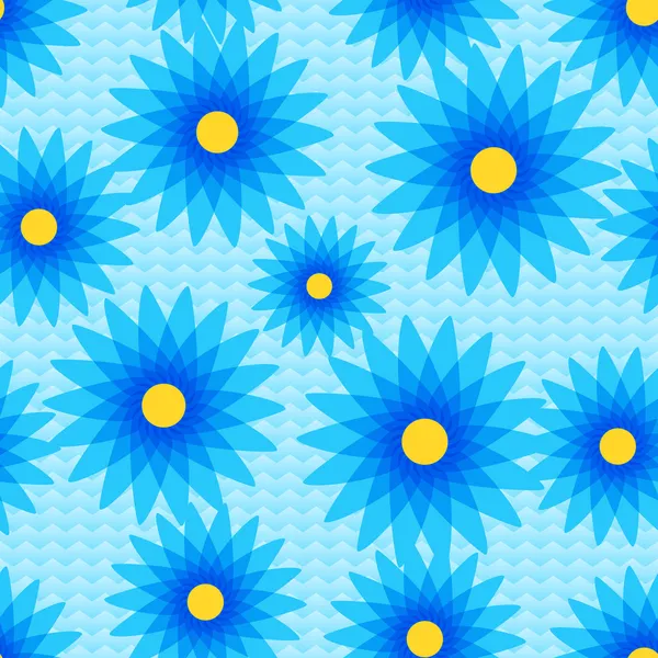 Vector Fondo Con Flores — Vector de stock