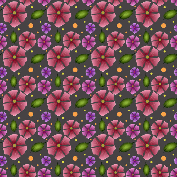 Vector floral background design