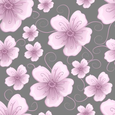 Vector floral arka plan tasarımı
