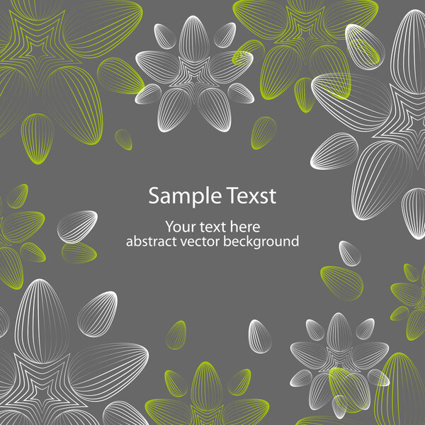 Абстрактный векторный фон. Векторная иллюстрация
. 