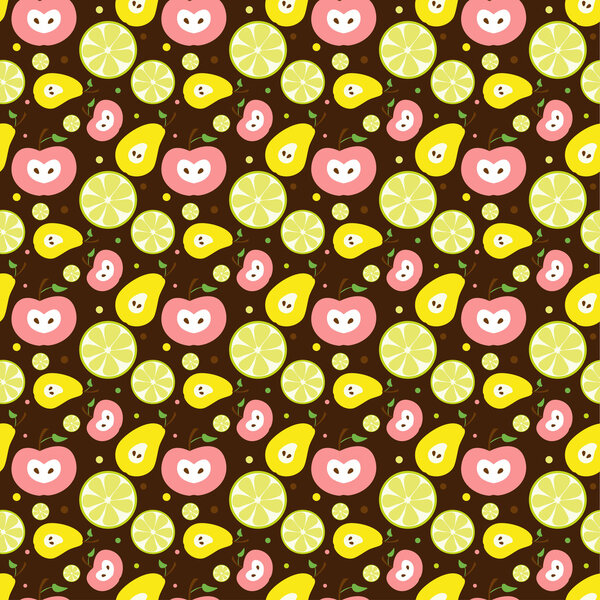 Фруктовый фон. Векторная иллюстрация
. 