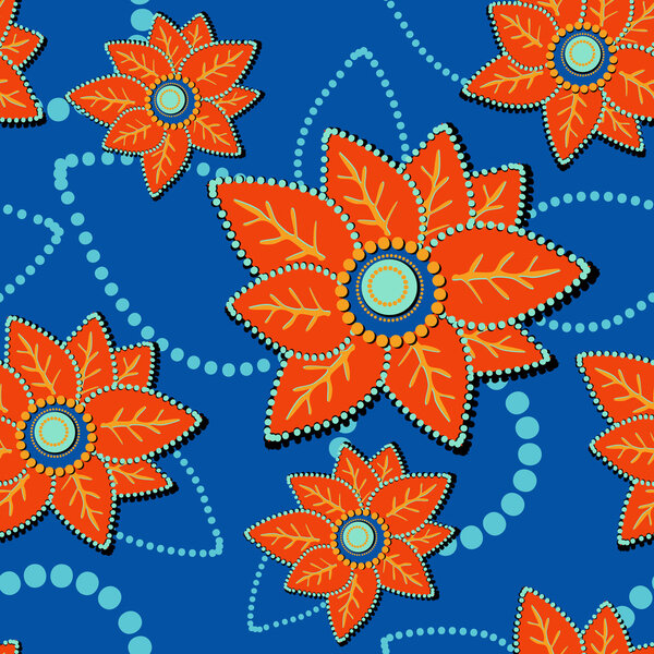 Vector floral background design