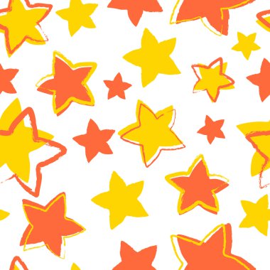 Vector background with stars. clipart