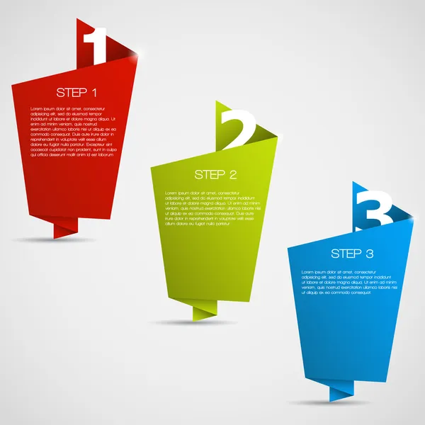 Diseño Web Vector Withe Lugar Para Texto — Vector de stock