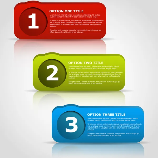 Web Design Vector Limpar Lugar Para Seu Texto —  Vetores de Stock