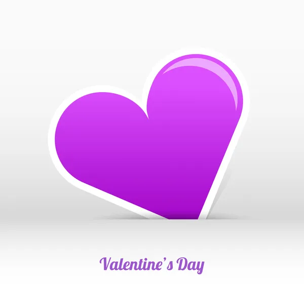 Vector Valentines Day Card — Stock Vector