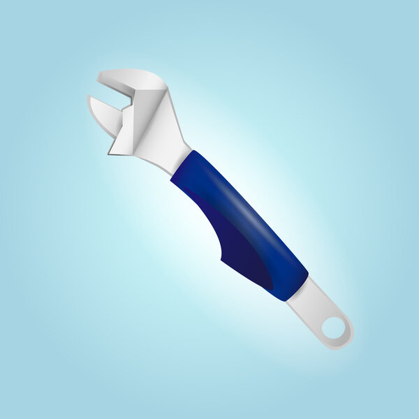 Spanner Vector Illustration. Vector illustration. 