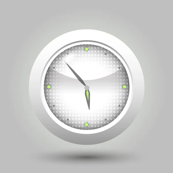 Reloj Pared Ilustración Vectorial — Vector de stock