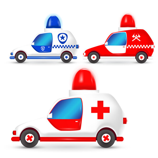 вектор набора оккупационных автомобилей
