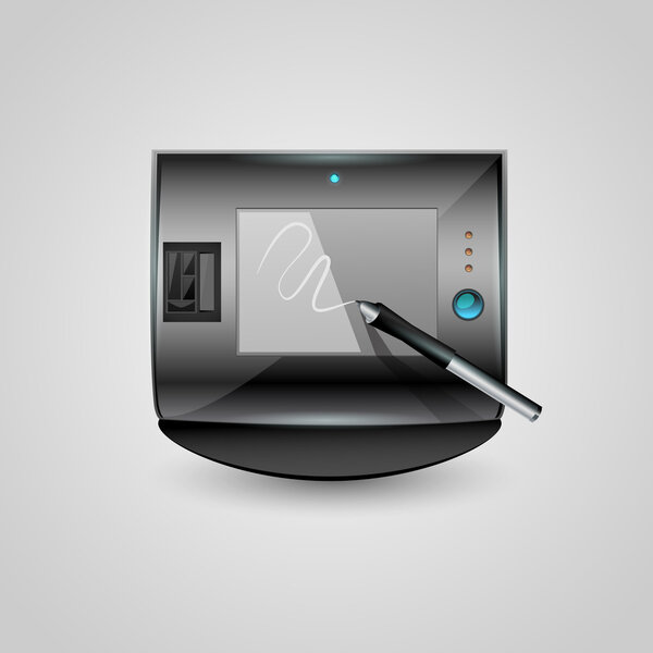 Vector graphic tablet icon