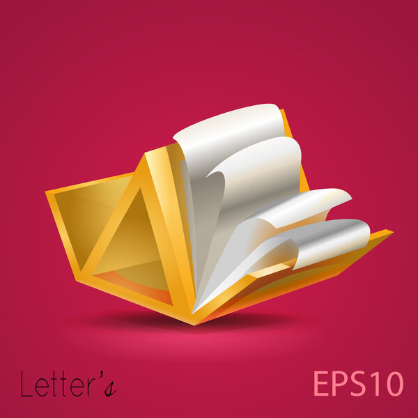 Папка с документами. Векторная иллюстрация
.