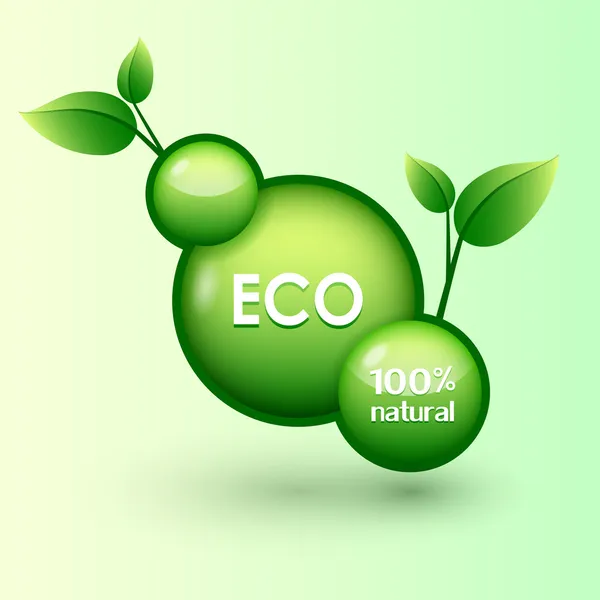 Eco Icon Vector Illustration Royalty Free Stock Vectors