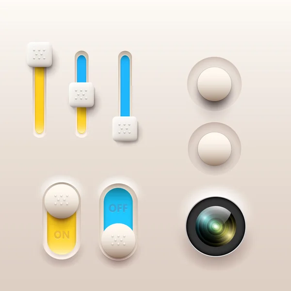 Vektör arabirimi. Vektör çizim. 