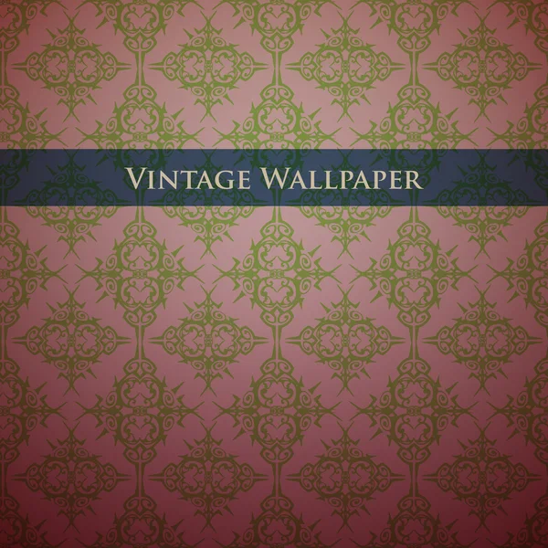 Fondo Pantalla Vintage Ilustración Vectorial — Vector de stock