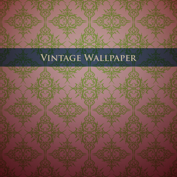 Винтажные обои фон. Векторная иллюстрация
. 