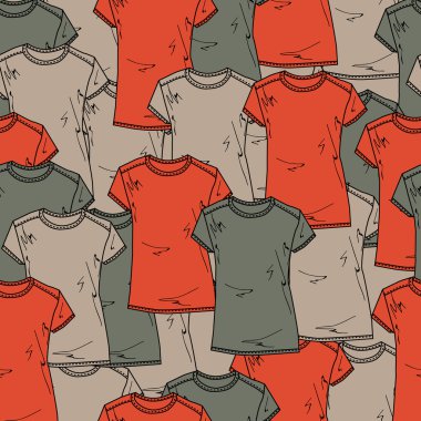 background shirts, vector design clipart