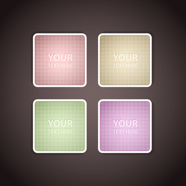 Vector design elements, vector design