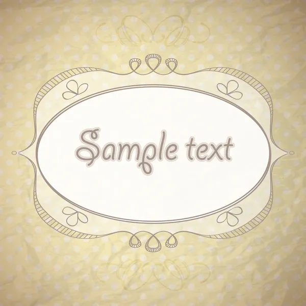 Vintage Background Ornamental Frame Vector Graphics