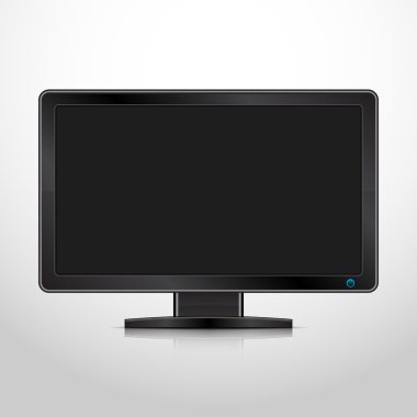 monitor of vector design clipart