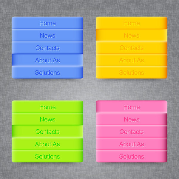 Modern Colored Buttons For Your Website