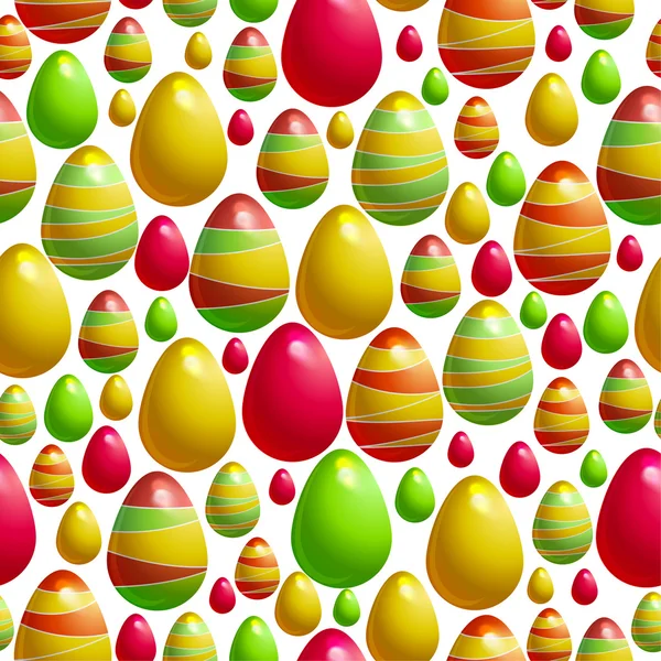 Vektorové Pozadí Velikonoční Vajíčka — Stockový vektor