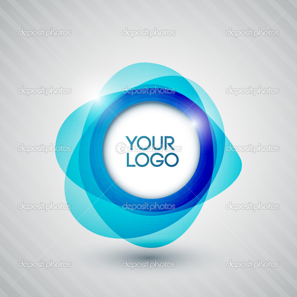 Abstract shiny circles for your logo