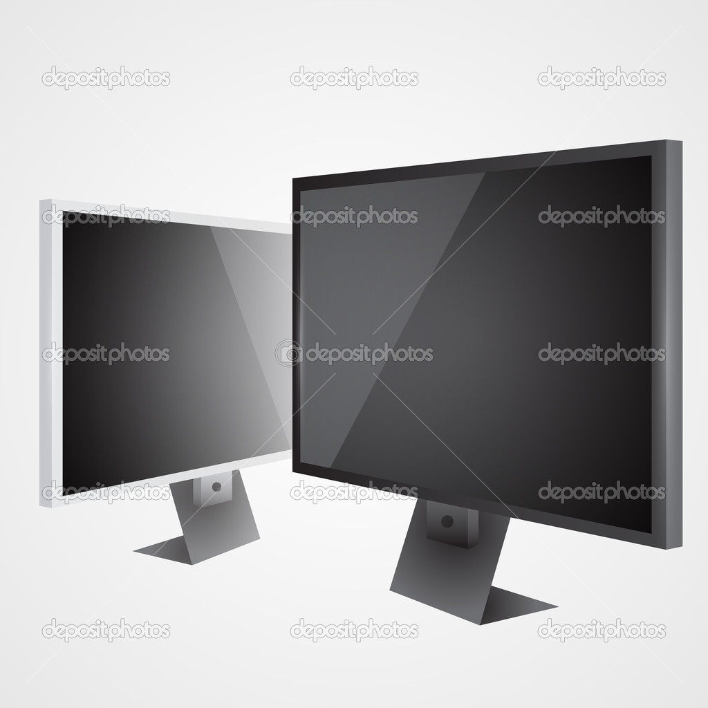 Two vector LCD tv