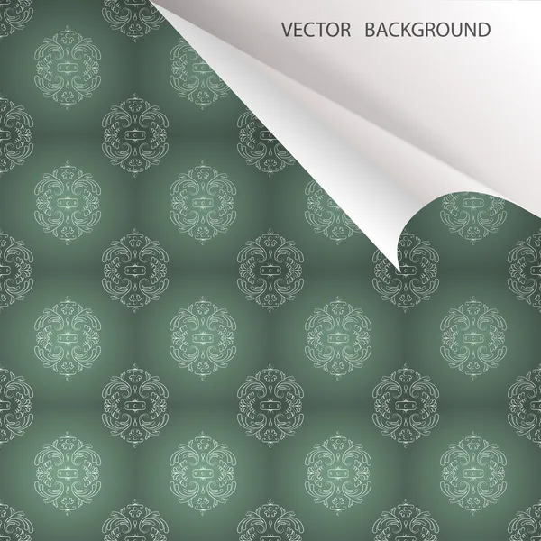 Vintage Background Vector Design — Stock Vector