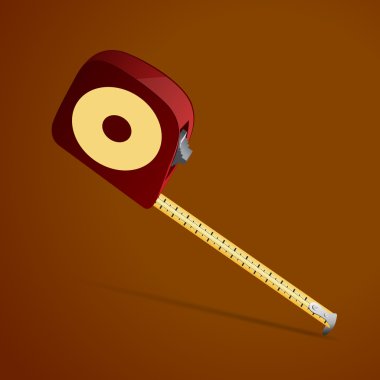 Measure meter. Vector illustration clipart