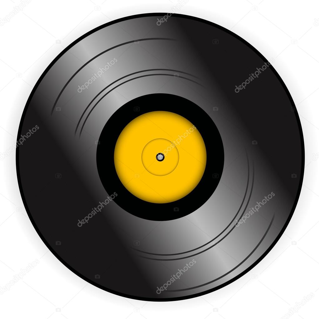 Vinyl record - vector illustration