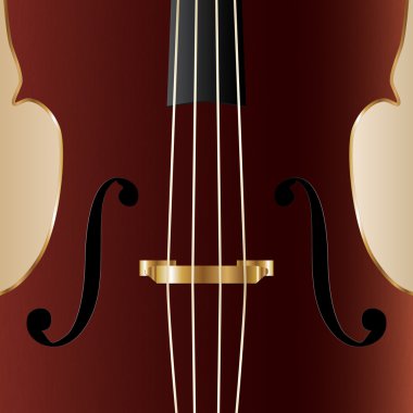 cello illustration, vector design clipart