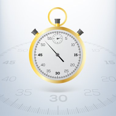 vector design of Stopwatch.  clipart