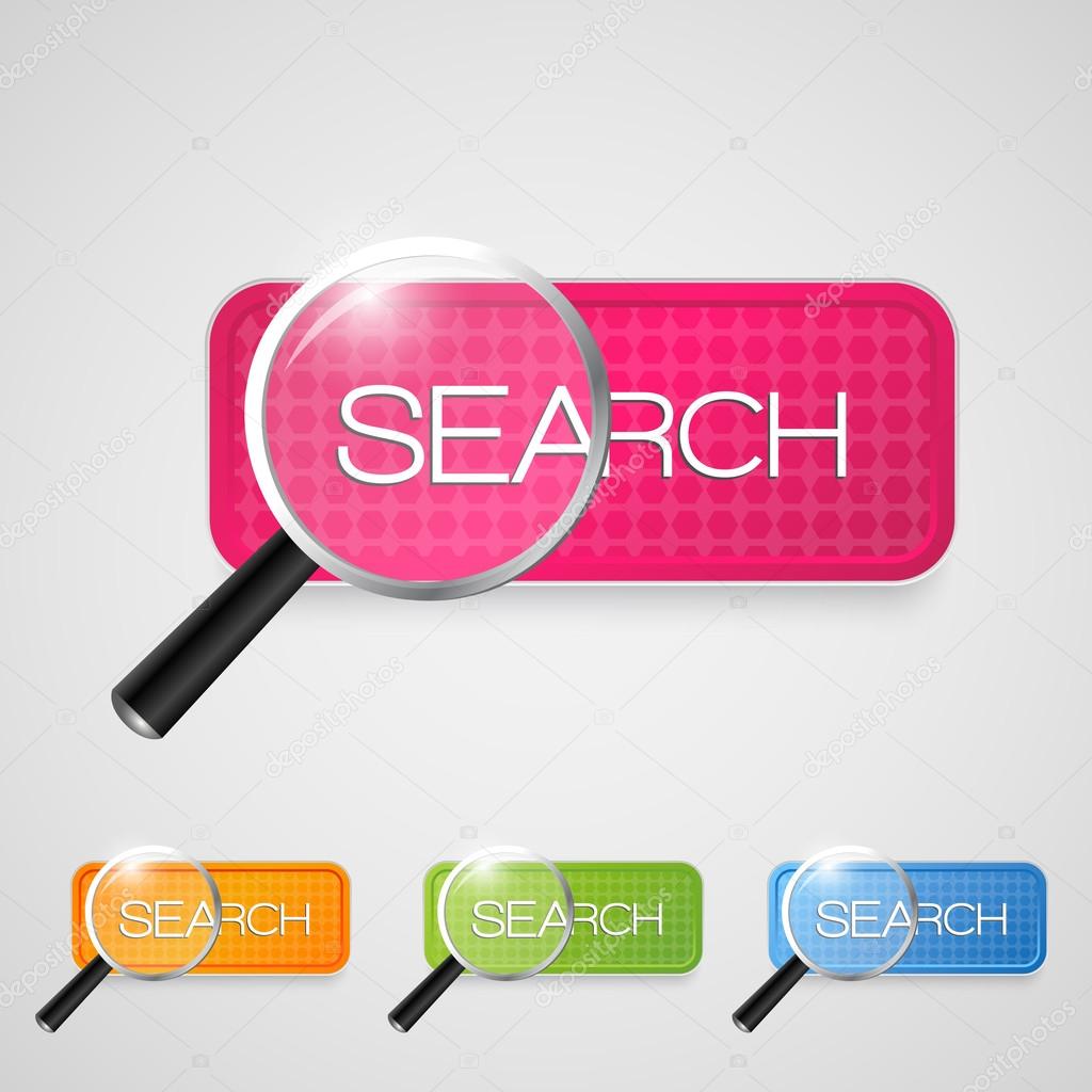 Vector search button set