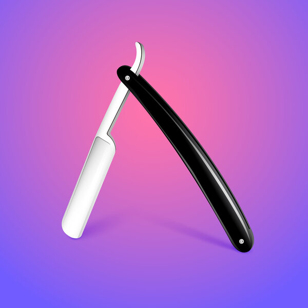 Cartoon Razor, vector design