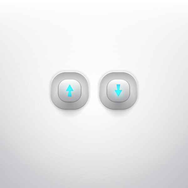 Вектор вверх и вниз стрелки
