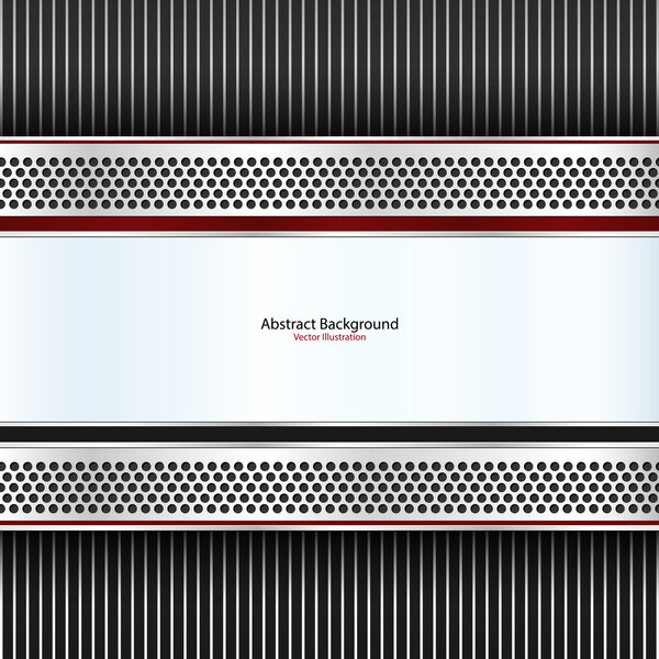 Металлический серебристый абстрактный фон. Векторная иллюстрация
.